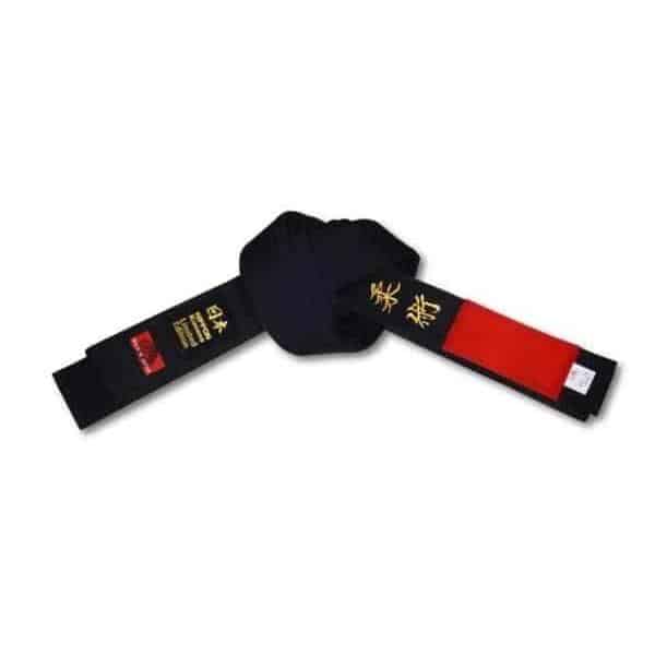 FUJI Nippon Edition BJJ Black Belt 100% Japanese Cotton Premium Quality - Martial Arts Belts - MMA DIRECT