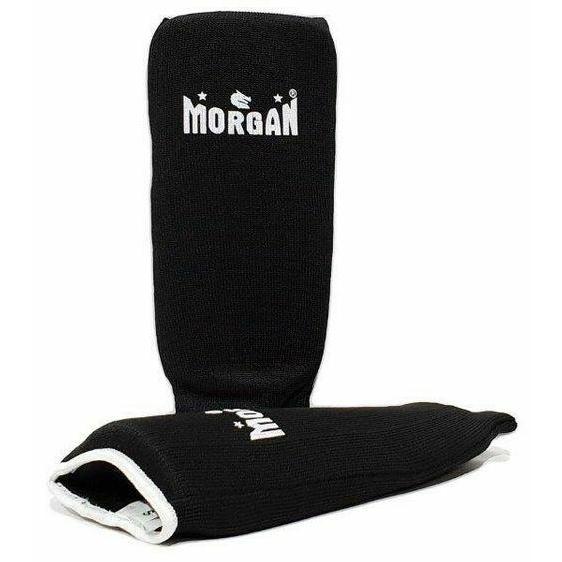 Morgan Forearm Guards Elasticated Pre Curved Easy Slip On/Off - Hand & Forearm Guards - MMA DIRECT