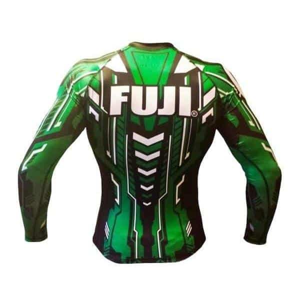 FUJI Robo Rash Guard Long Sleeve MMA BJJ Thai Workout Gear - Boxing Shirt - MMA DIRECT