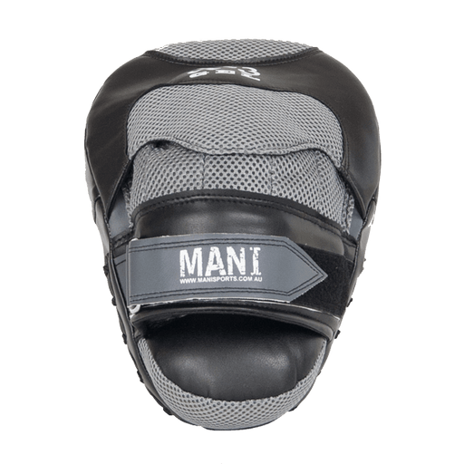 Mani Gel Curved Leather Focus Pads Boxing MMA Muay Thai Training MFP-301 - Focus Pads - MMA DIRECT