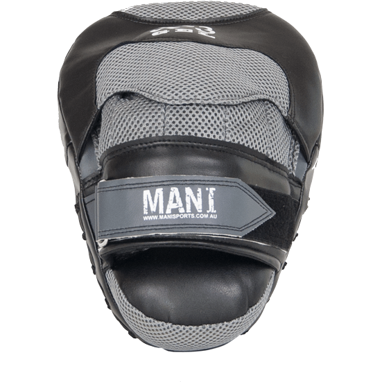 Mani Gel Curved Vinyl Focus Pads Boxing MMA Muay Thai Training MFP-300 - Focus Pads - MMA DIRECT