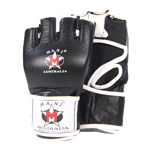 Mani MMA Leather Grappling Gloves Sparring / Training Gloves - MMA Gloves - MMA DIRECT