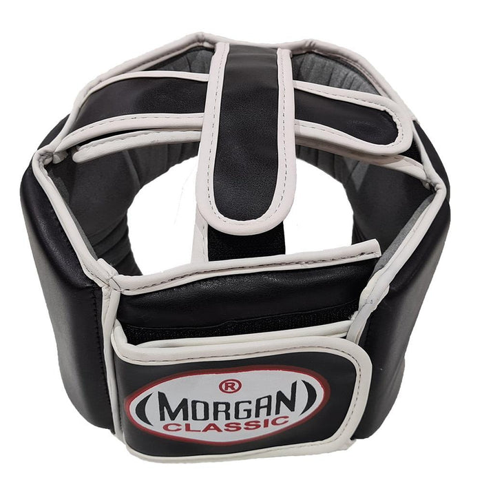 Morgan V2 Classic Open Face Sparring Head Guard Protector Gear Chin & Cheek - Head Guard - MMA DIRECT