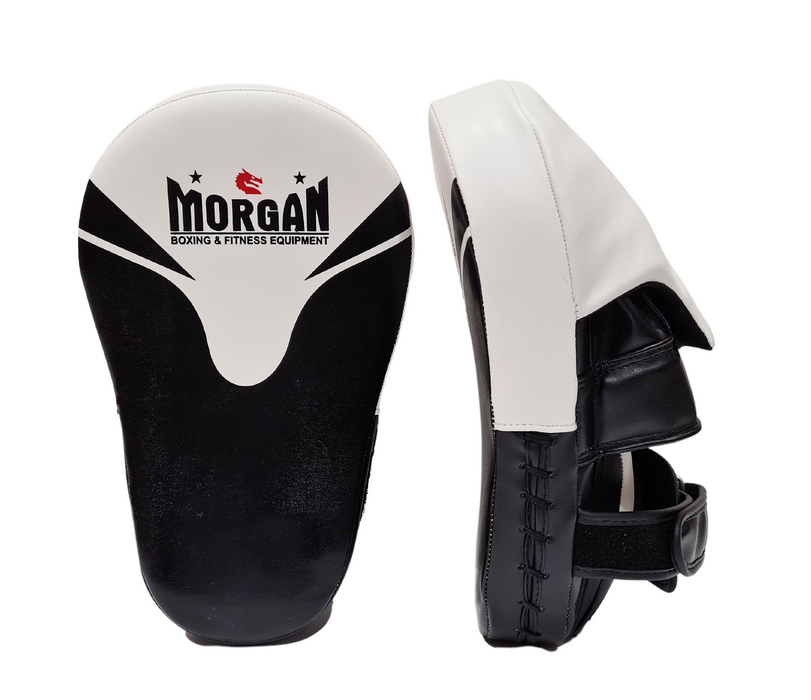 Morgan Hybrid Thai Focus Pads (Pair) - Black / White