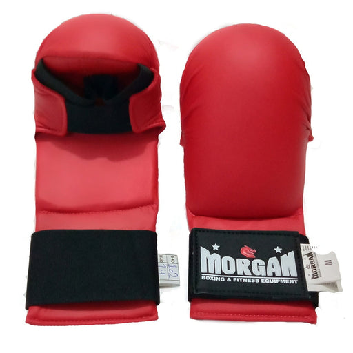 Morgan WKF Style Karate Gloves Mitts - Karate Mitts - MMA DIRECT