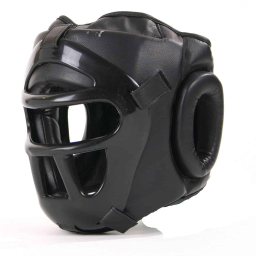 Mani Weapon Protection Full Face Heavily Padded Head Guard Gear - Martial Arts Head Guards - MMA DIRECT