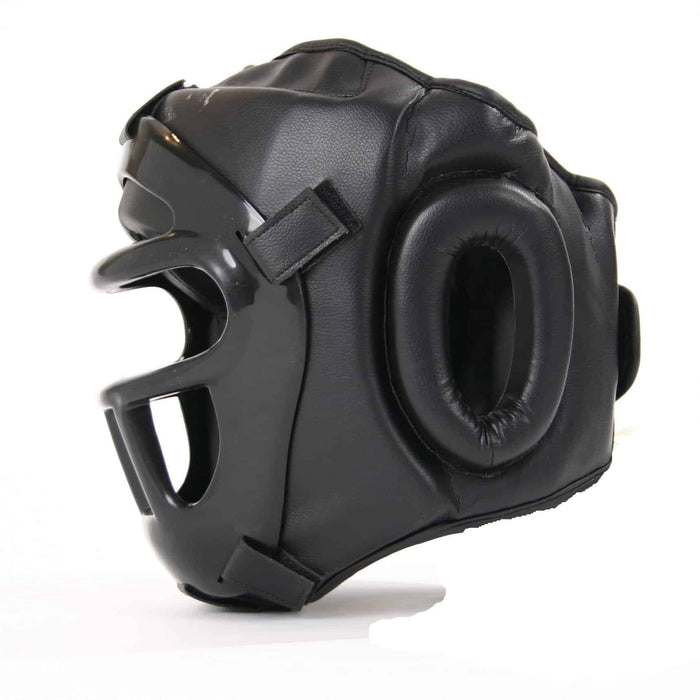 Mani Weapon Protection Full Face Heavily Padded Head Guard Gear - Martial Arts Head Guards - MMA DIRECT
