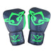 Mani Muay Thai Leather Boxing Gloves - Green - Thai Gloves - MMA DIRECT
