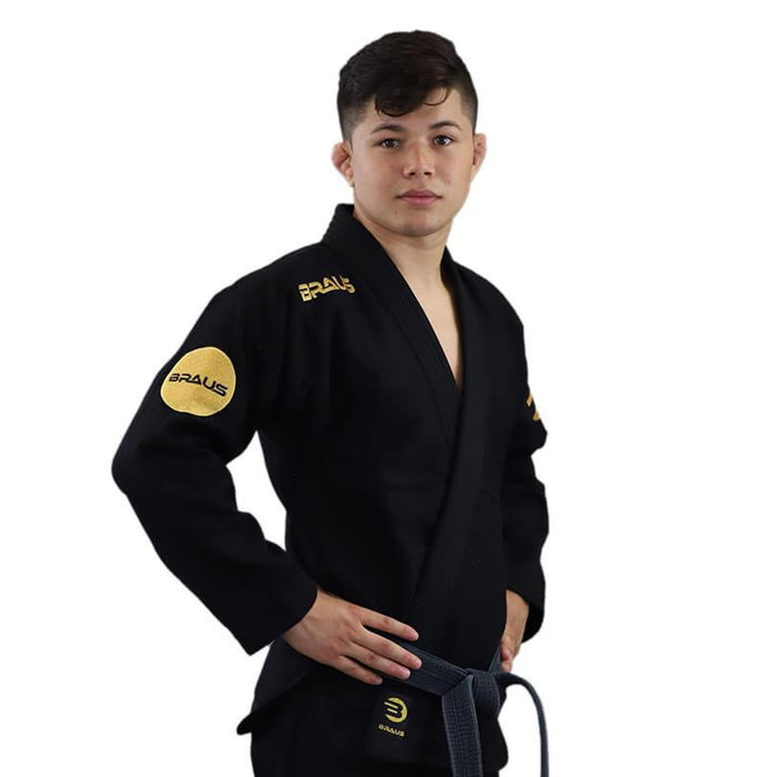 Braus Just B Gold Element Pro Comp – BJJ Jiu Jitsu Gi - BJJ Gi - MMA DIRECT
