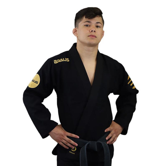 Braus Just B Gold Element Pro Comp – BJJ Jiu Jitsu Gi - BJJ Gi - MMA DIRECT