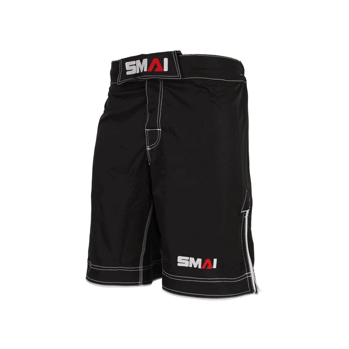 SMAI - MMA Shorts - Black - MMA Shorts - MMA DIRECT
