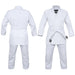 Dragon 1.5 (550sgm) White Judo Weave Uniform + Belt - Judo Gi - MMA DIRECT