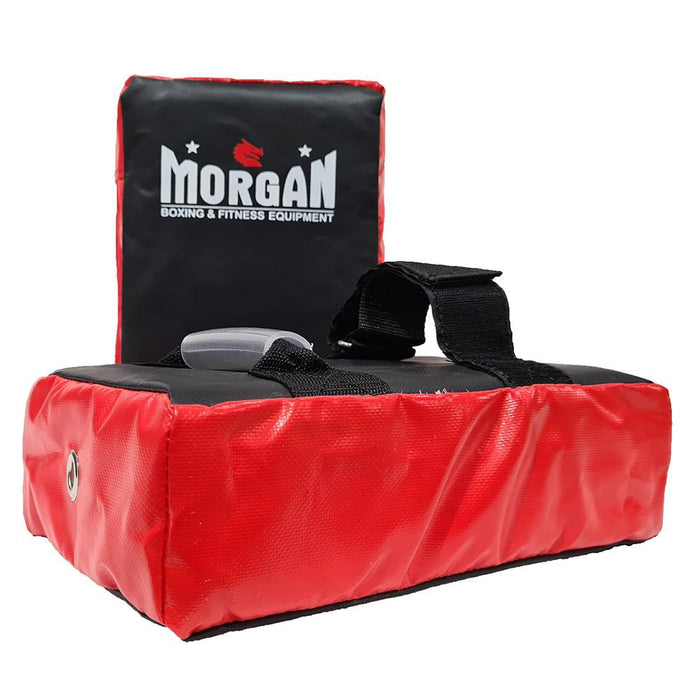 Morgan Square Vinyl Training Target Pads (PAIR) High Density Boxing / MMA / Thai - Focus Pads - MMA DIRECT