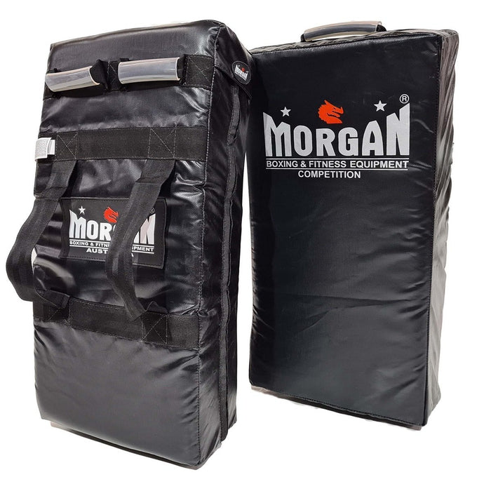 Morgan Competition Extra Heavy Duty Curved Hit & Strike Shield Multi Handle - Protective Equipment - MMA DIRECT