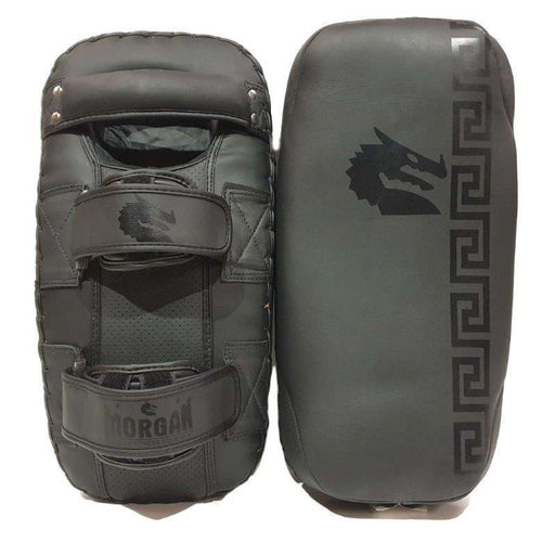 Morgan B2 Bomber Leather Thai Pads (Pair) - Thai Pads - MMA DIRECT