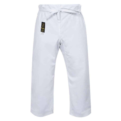 Yamasaki Gold Canvas Pants (White) - 14oz - Martial Arts Pants - MMA DIRECT