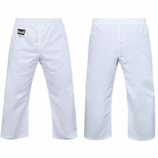 DRAGON Martial Arts Gi Pants (8oz) White - Martial Arts Pants - MMA DIRECT