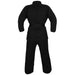 Yamasaki Gold Deluxe Brushed Canvas Karate Uniform (Black) - 14oz - Karate Gi - MMA DIRECT