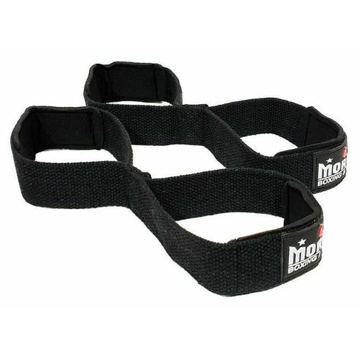 Morgan Figure 8 Weight Lifting Straps Heavy Duty Grip Aids Lift More LG-7 - Weightlifting Straps & Wraps - MMA DIRECT