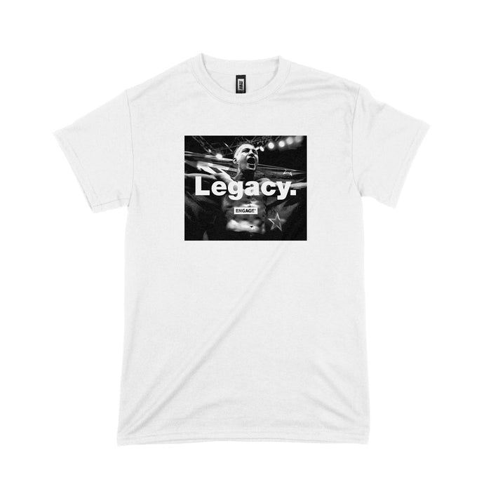 Engage Legacy (Kai Kara-France) Supporter T-Shirt - White - Tees - MMA DIRECT