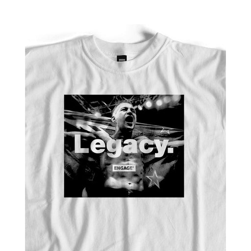 Engage Legacy (Kai Kara-France) Supporter T-Shirt - White - Tees - MMA DIRECT