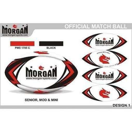 Morgan 4-Ply Ruby League Match Ball Min/Mod/Snr RLB-MATCH - Boxing Gloves - MMA DIRECT