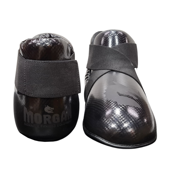 Morgan Semi Contact Martial Arts Sparring Boots Shoes - Black