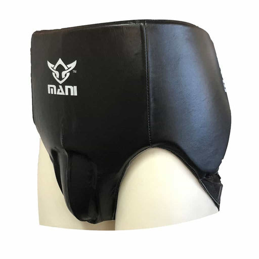 MANI Leather Boxing Male Abdominal Groin Guard - Black - Groin Guard - MMA DIRECT