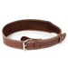 SMAI - Weight Lifting Belt - Brown Leather - Gym Belts & Weight Lifting Endurance Belts - MMA DIRECT