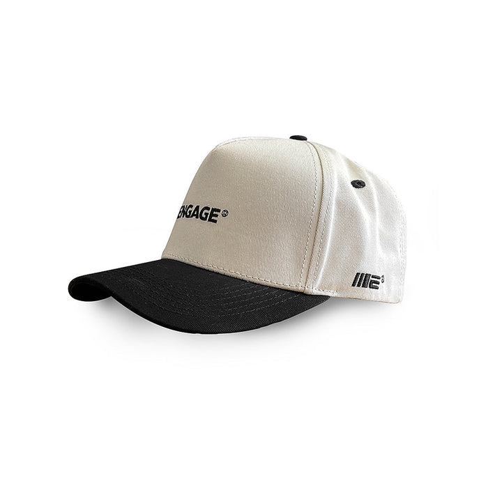 Engage Wordmark Snapback Hat - White - Caps - MMA DIRECT