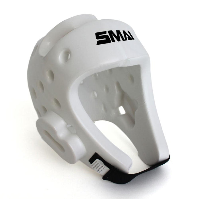 SMAI Martial Arts Head Guard Gear - Dipped White (S / M / L / XL ) - Martial Arts Head Guards - MMA DIRECT