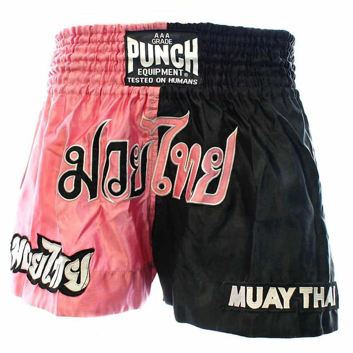 50/50 Muay Thai Satin Shorts Sizes S/M/L/XL/XXL Green/Blue/Purple/Pink/White - Muay Thai Shorts - MMA DIRECT