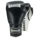 Madison Platinum Lace-up Boxing Gloves - Black/White Boxing - Boxing Gloves - MMA DIRECT