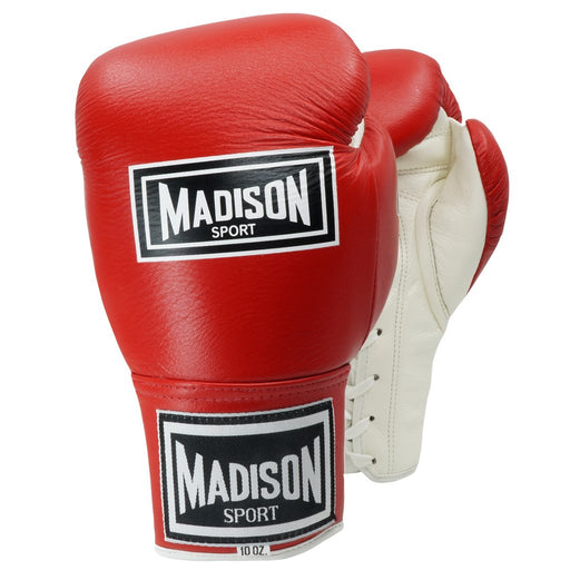 Madison Pro Fighting Gloves - Red Boxing - Boxing Gloves - MMA DIRECT