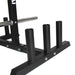SMAI - Olympic Bumper Plate Tree & Barbell Holder - Olympic Bumper Plate Storage - MMA DIRECT