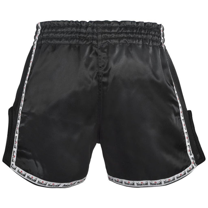Morgan Retro Muay Thai Shorts - Black