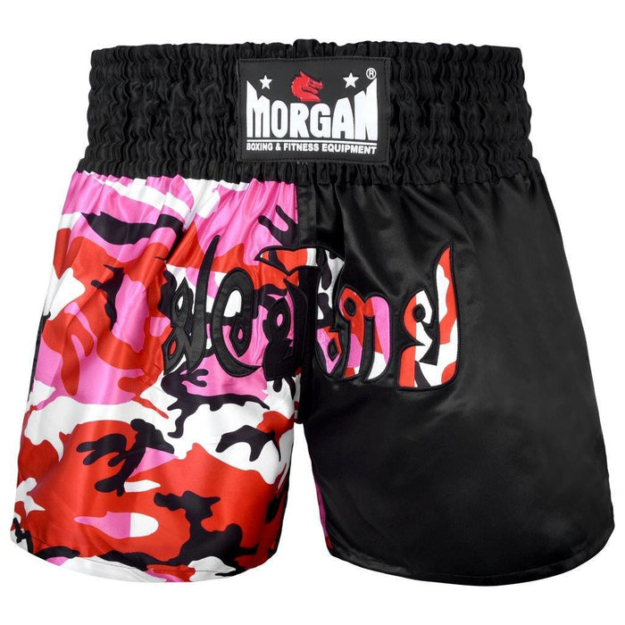 Morgan 50/50 Diabla Muay Thai Shorts - Black