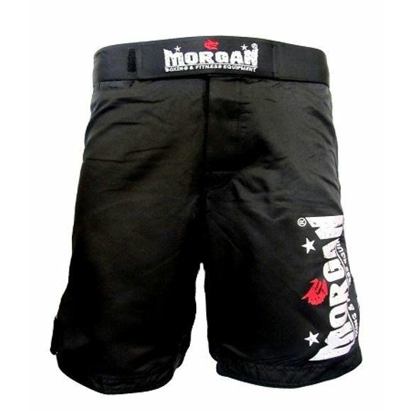 Morgan Classic Black MMA & Cross Training Shorts - MMA Shorts - MMA DIRECT