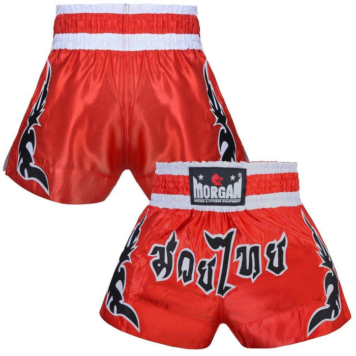 Morgan Full Force Muay Thai Shorts - Red