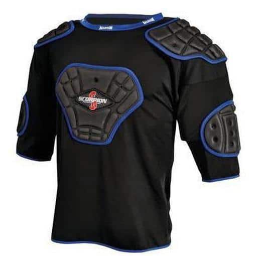 Madison Scorpion Vest Mens - Blue Rugby League NRL - Rugby League Shoulder Guards - MMA DIRECT