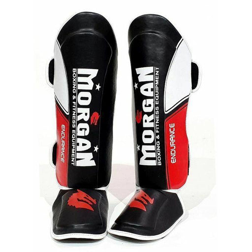 Morgan V2 Endurance Pro Pre-Curved Shin & Instep Foot Guard Anti-Slip - Shin/Instep Guard - MMA DIRECT