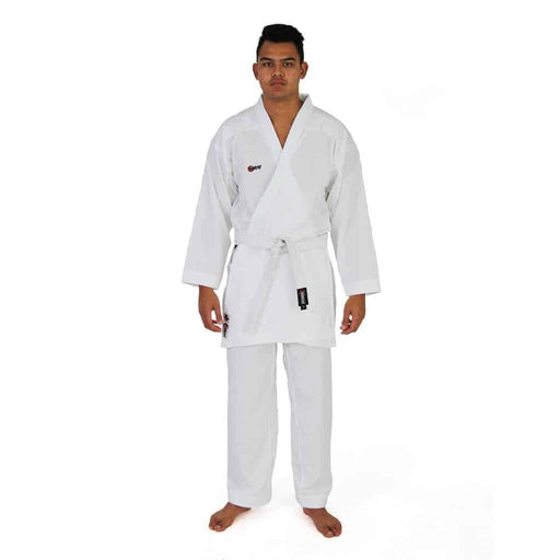 SMAI WKF Karate Uniform 7oz Kumite Jin Elite Gi Double Stitched 100% Polyester - Karate Gi - MMA DIRECT