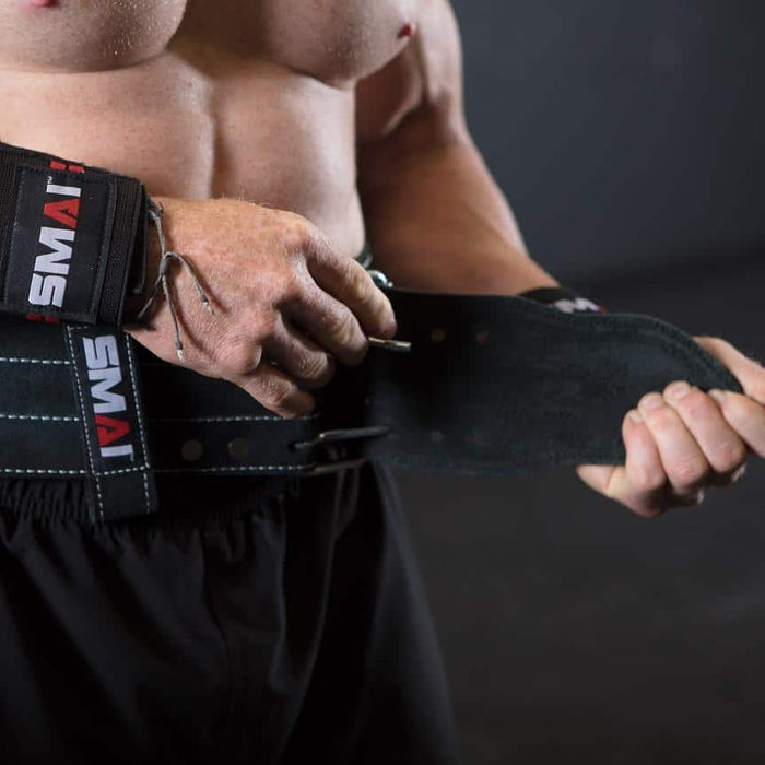 SMAI - Weightlifting Belt - Premium - Gym Belts & Weight Lifting Endurance Belts - MMA DIRECT