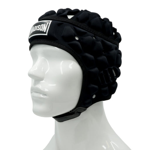 Madison Scorpion Headguard - Black Rugby League NRL - Rugby League Headguards - MMA DIRECT