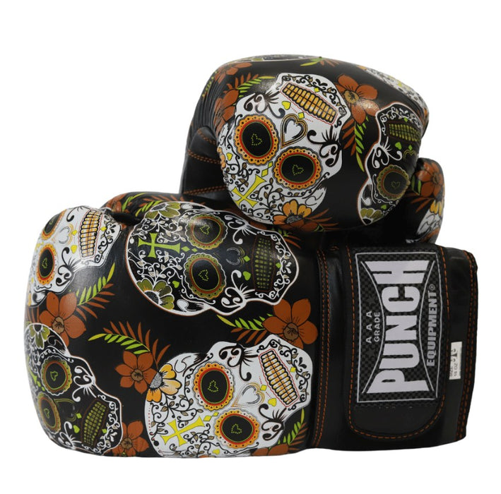 Punch Tropical Skull Island Black Diamond™ Thai Boxing Gloves