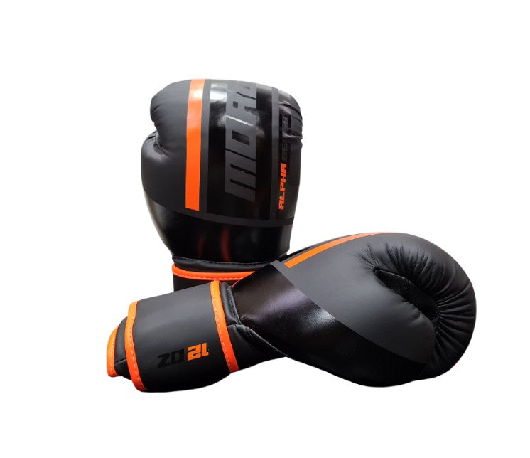 Morgan Alpha Series Boxing Gloves (12-16oz) - Black