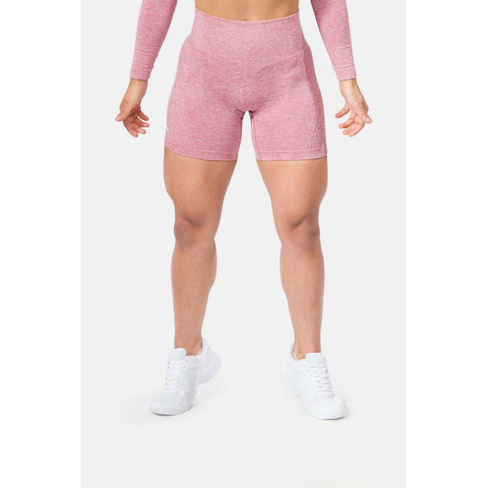 Sting Allure Seamless Womens Bike Shorts - Pink - Activewear - MMA DIRECT