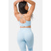 Sting Aurora Coral Infinity Womens Sports Bra - Blue - Activewear - MMA DIRECT