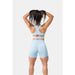 Sting Aurora Coral Impact Womens Sports Bra - Blue - Activewear - MMA DIRECT