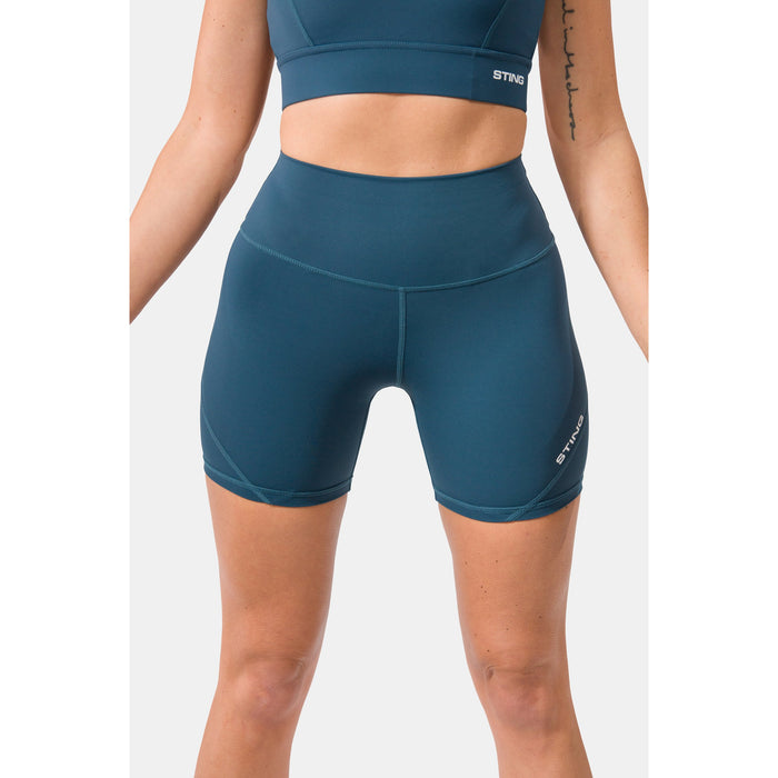 Sting Aurora Envy Womens Bike Shorts - Sea Green - Activewear - MMA DIRECT